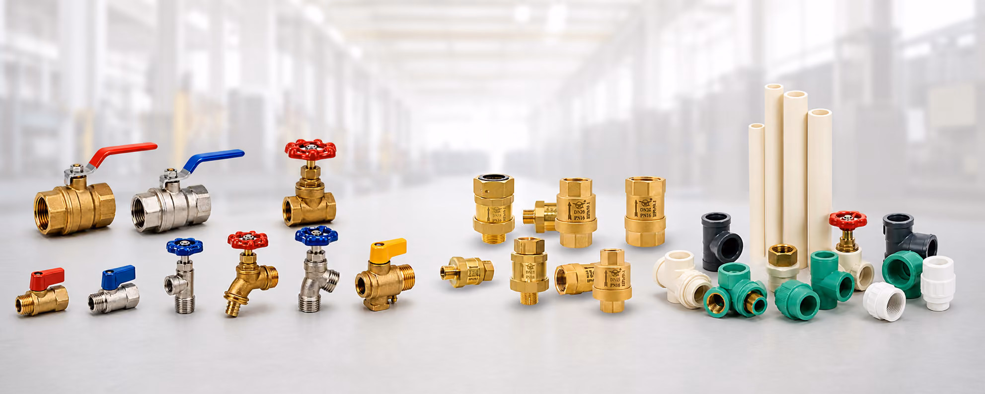Zhentron fittings and valves